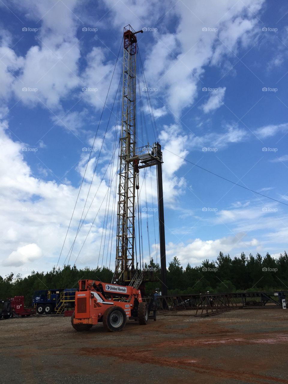 Work over rig in Louisiana 