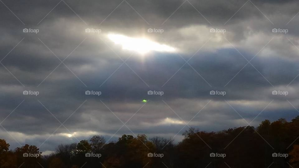 UFO sky
