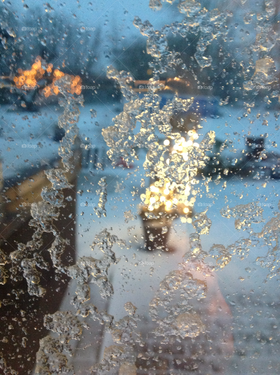 snow light ice window by fie_r_w