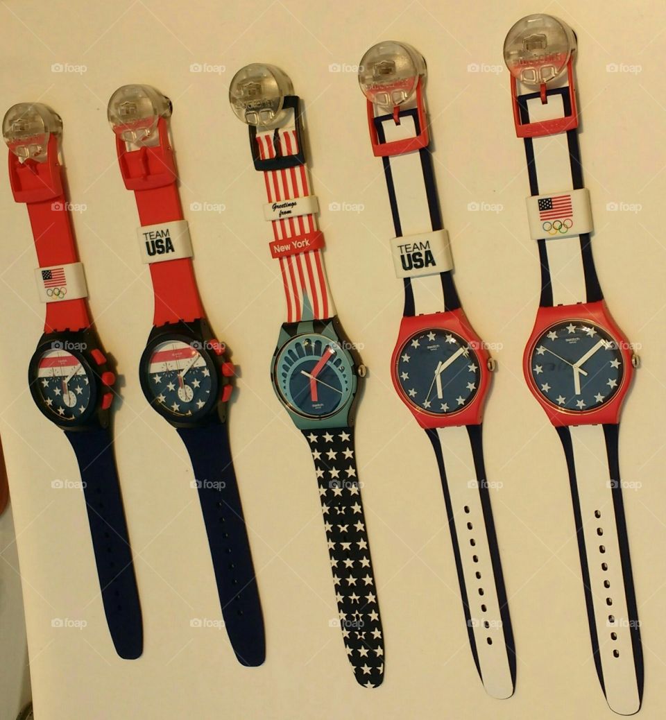 Olympic Swatch Watches