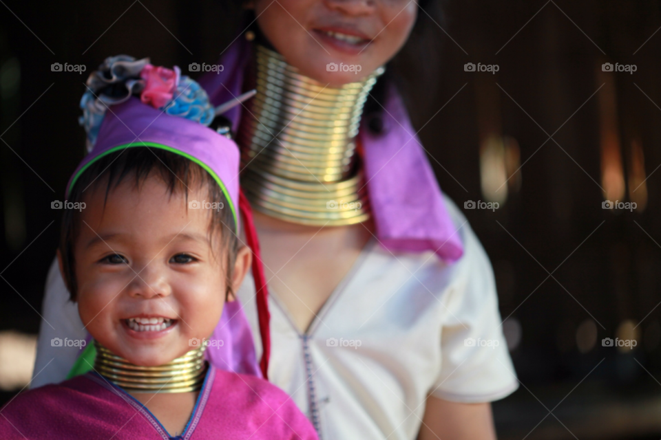 cute ring neck tribe thailand by gary.collins