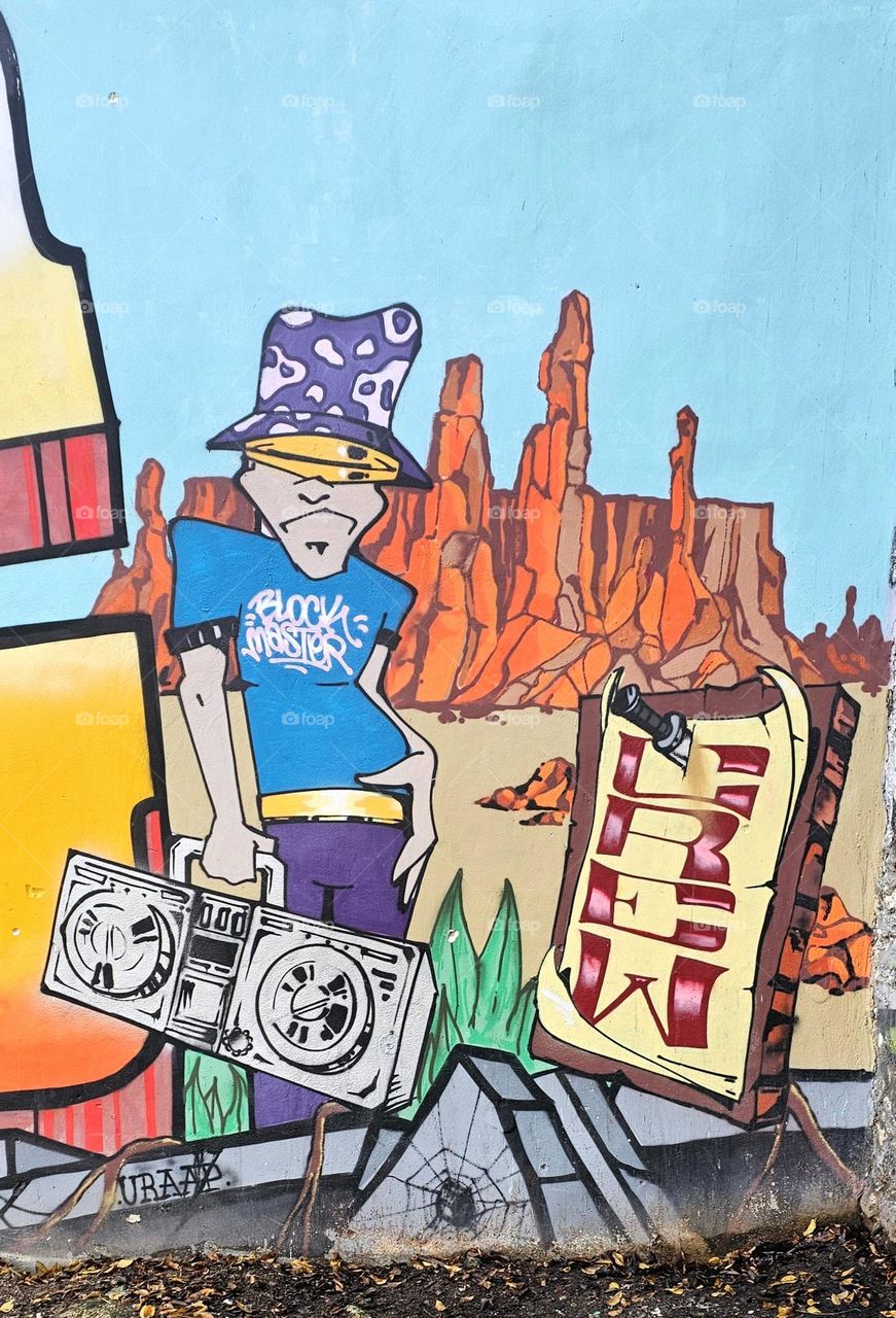 streetart in St Denis