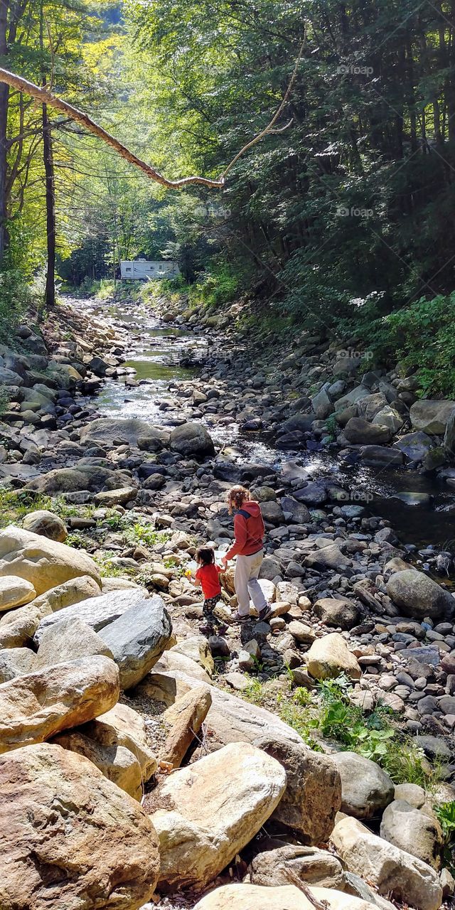 Exploring with my big sister