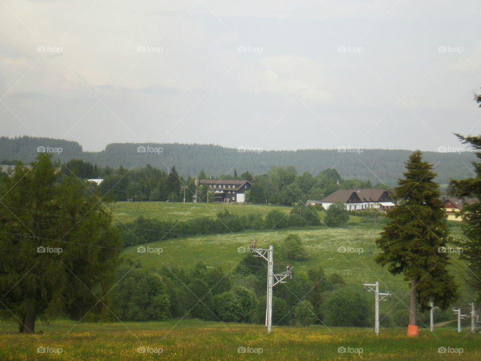 Czech mountains (Šumava)