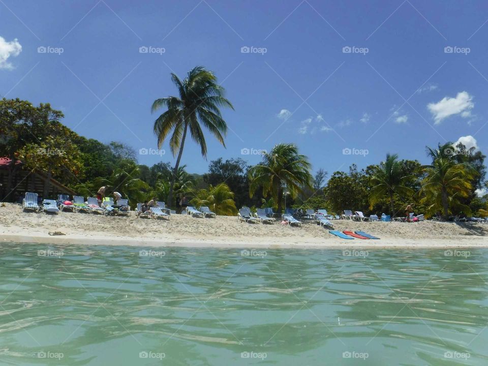 Beach in Haiti