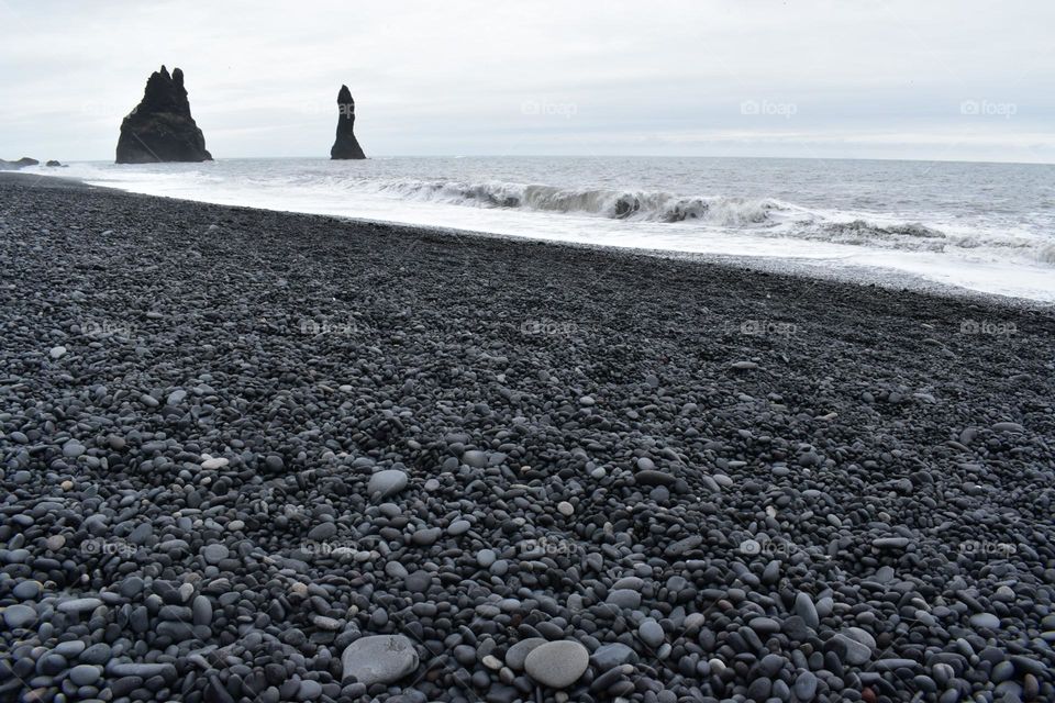 BLACK SAND BEACH