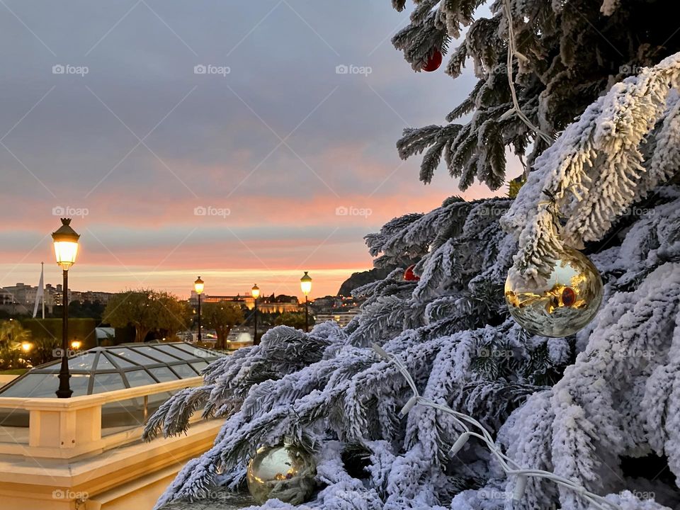 Winter and Christmas season