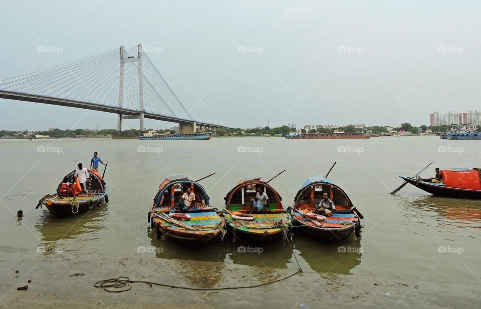 Boats on the river