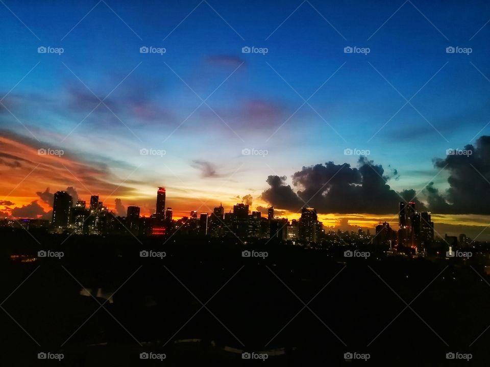 Shadow of the night.