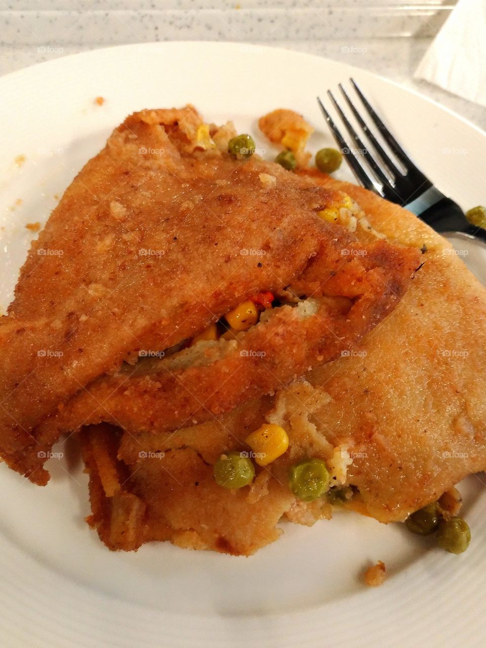 chop with vegetables