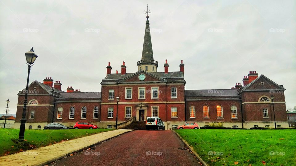 One of the many impressive manor houses in Belfast