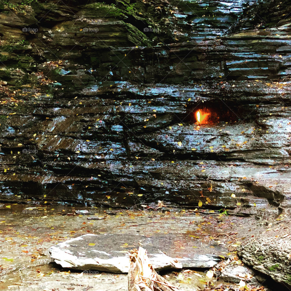 Eternal Flame Falls, New York 