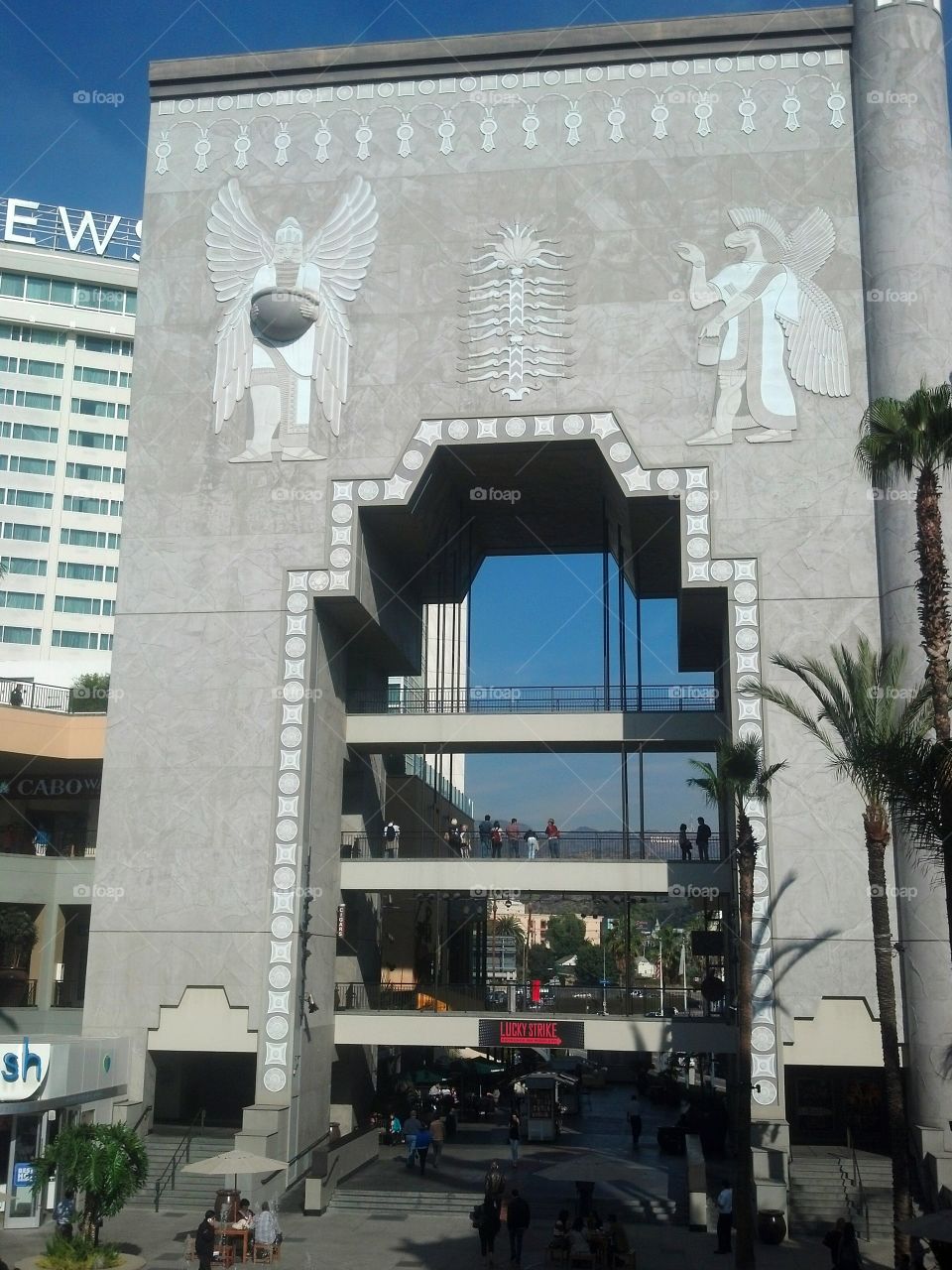 Reconstruction of Assyrian set, Hollywood, CA.