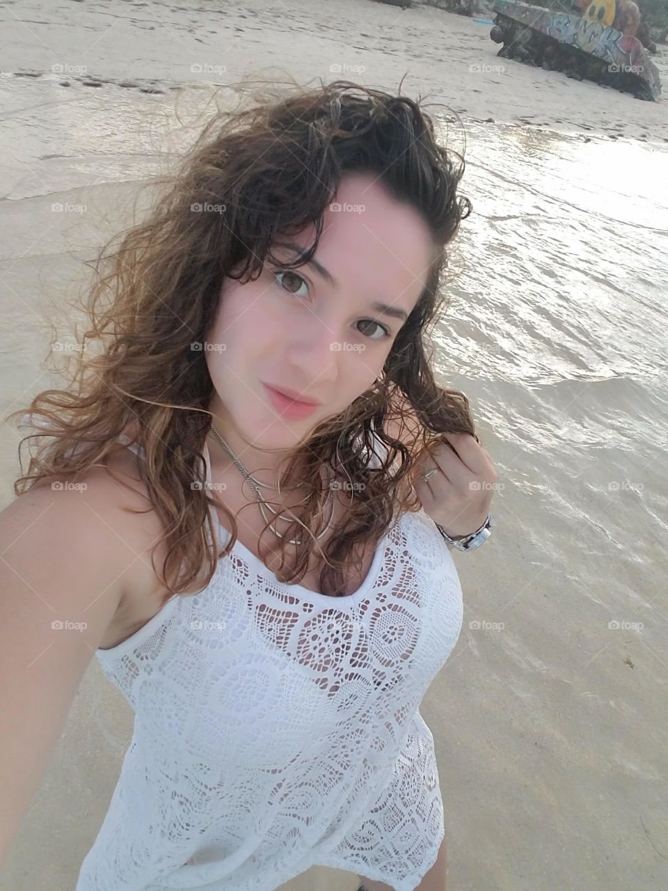 Quick  selfie of Vacation at Playa Flamenco