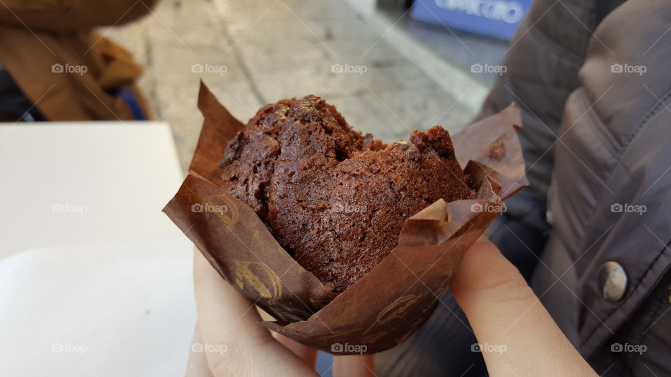 muffin chocolate