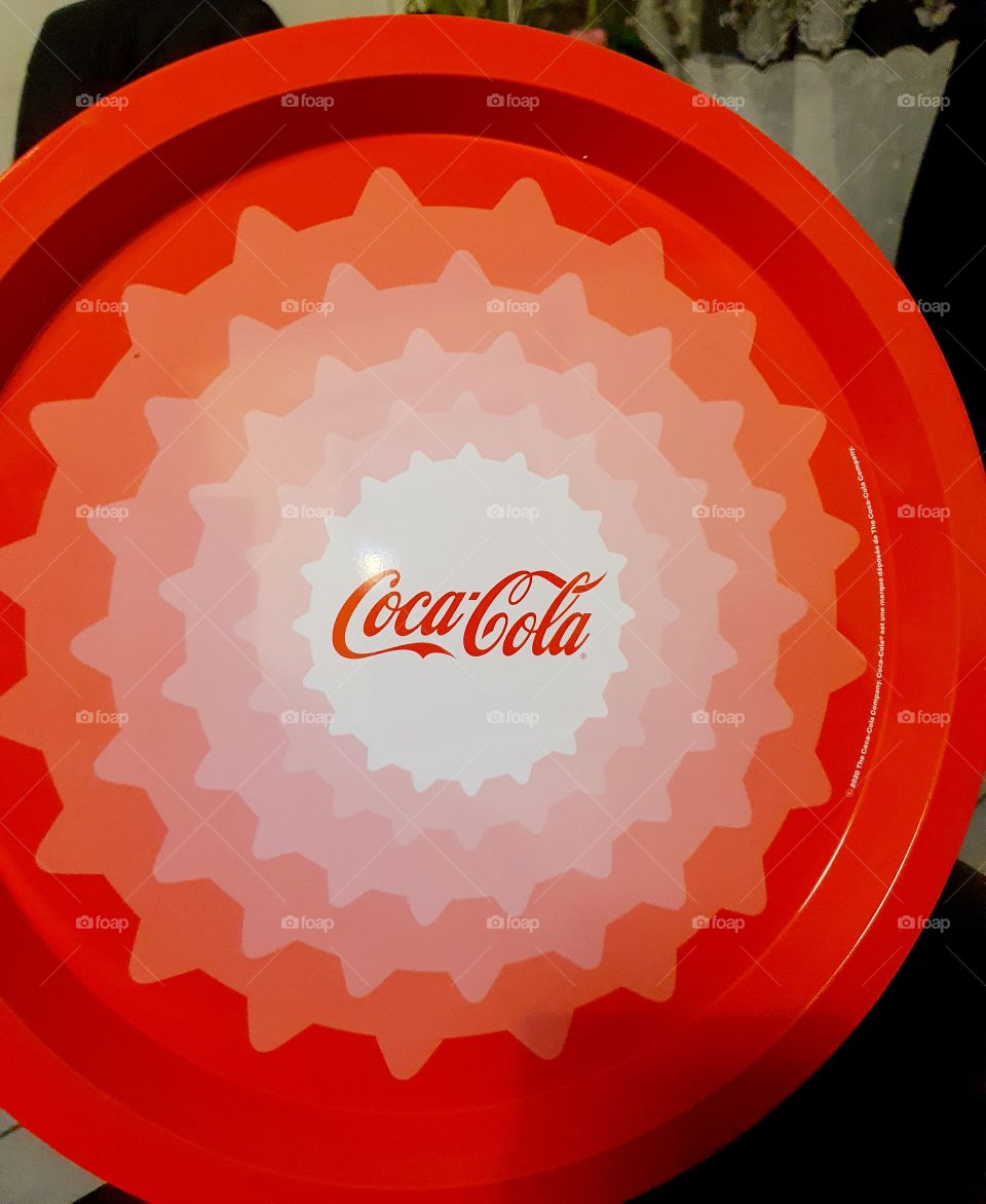 plateau Coca-Cola