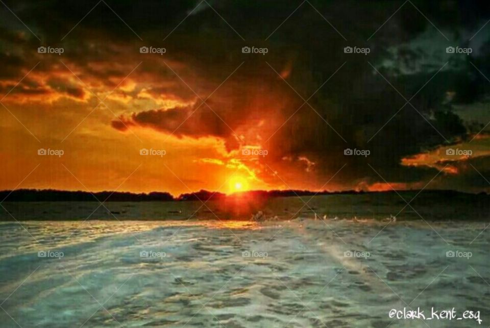 Assateague Island sunset