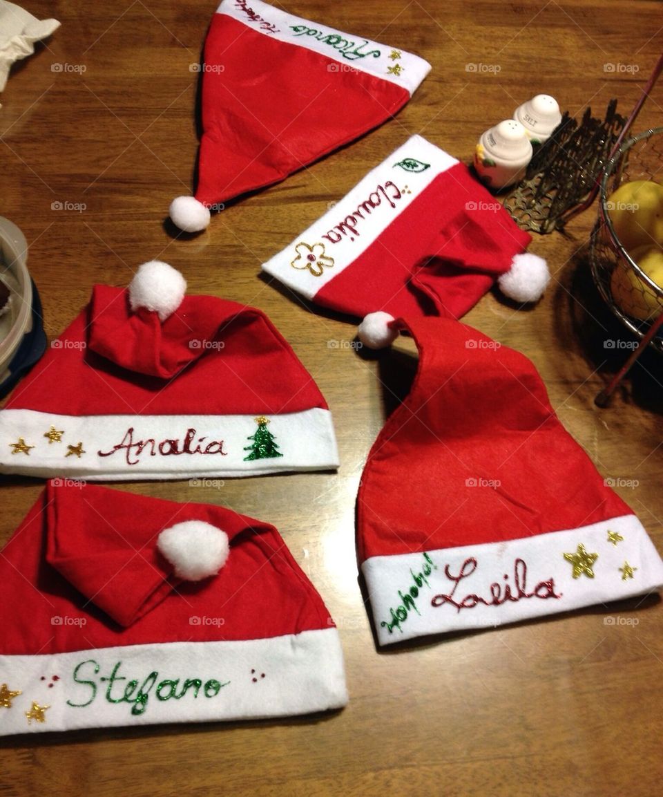 Christmas hats