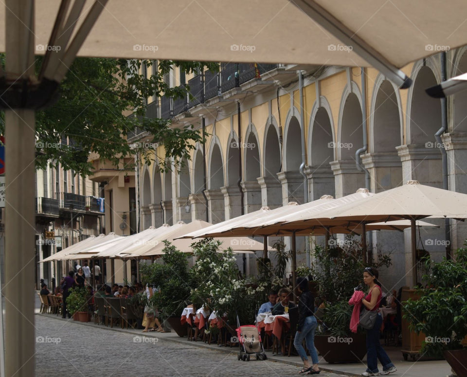 Girona. Square