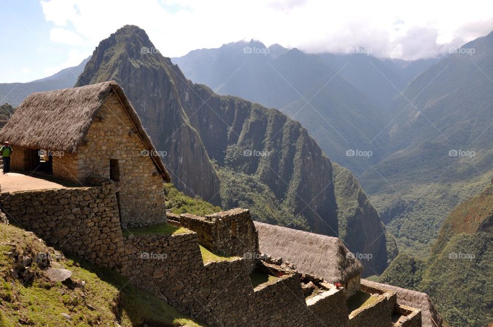 Muachu picchu view, peru
