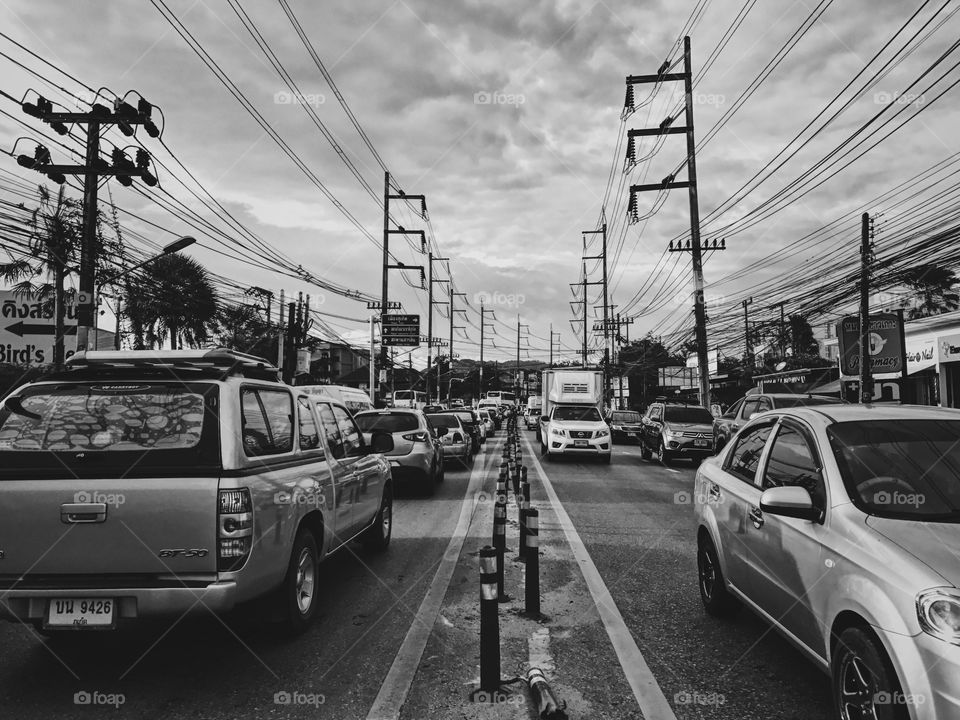 Phuket traffic 