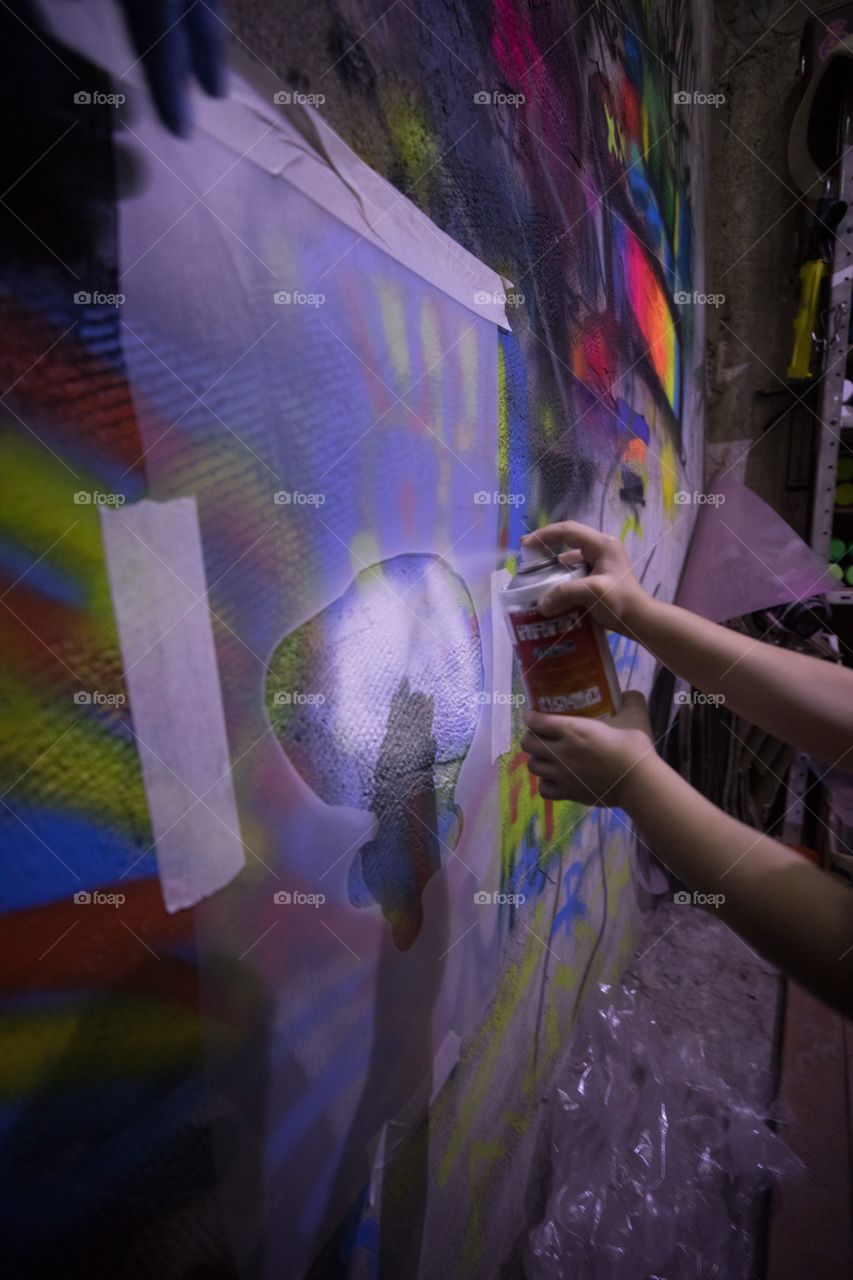 Little hand graffiti 