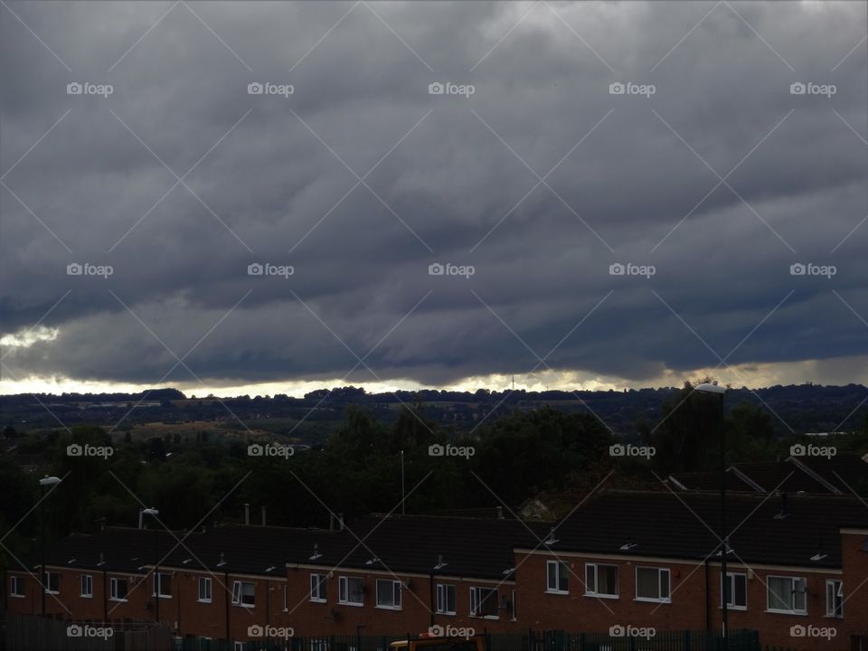 Storm clouds