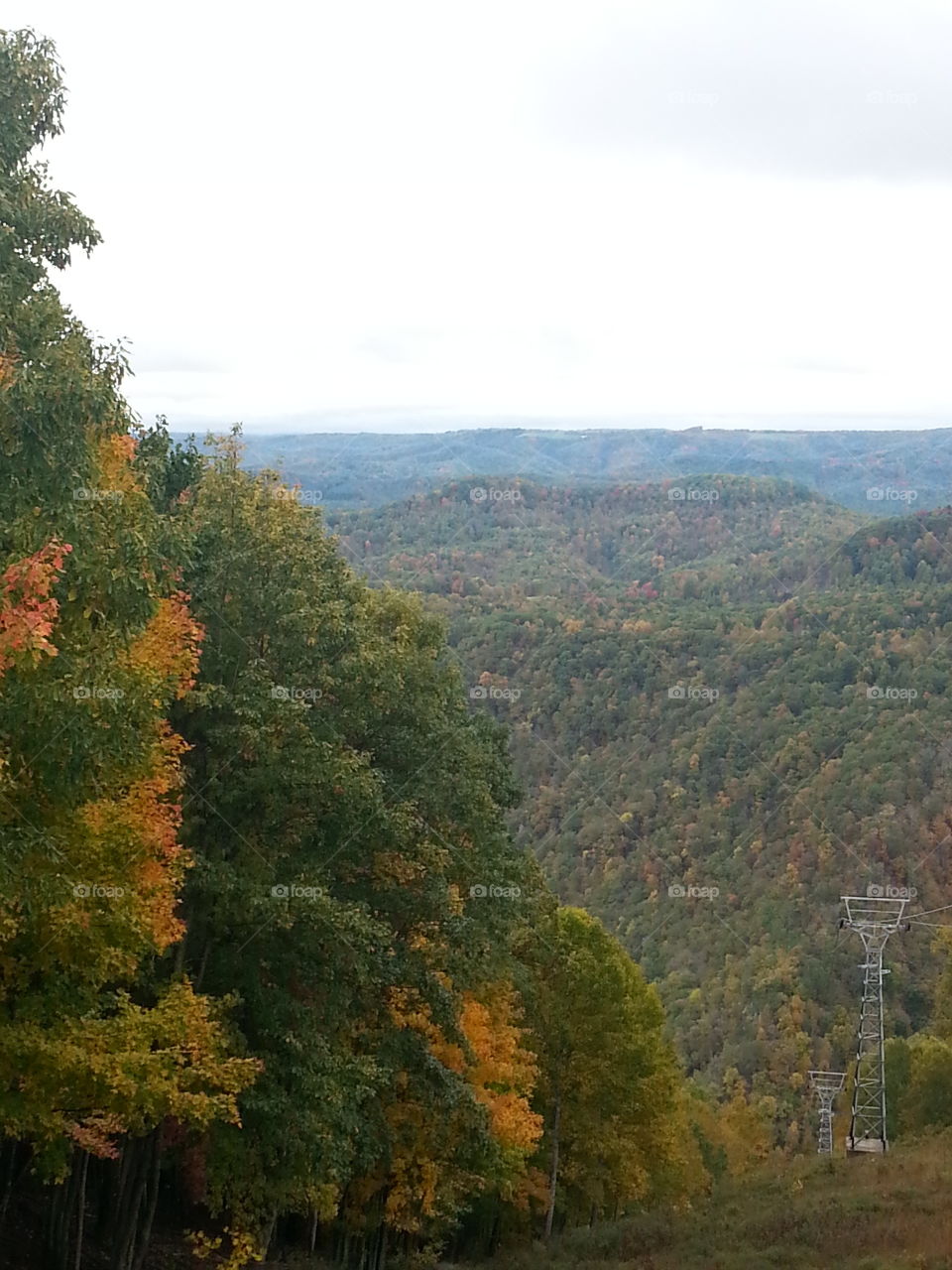 mountains . Pipestem State Park WV 