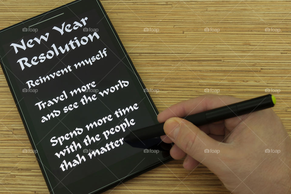 New Year Resolution / Reinvent myself