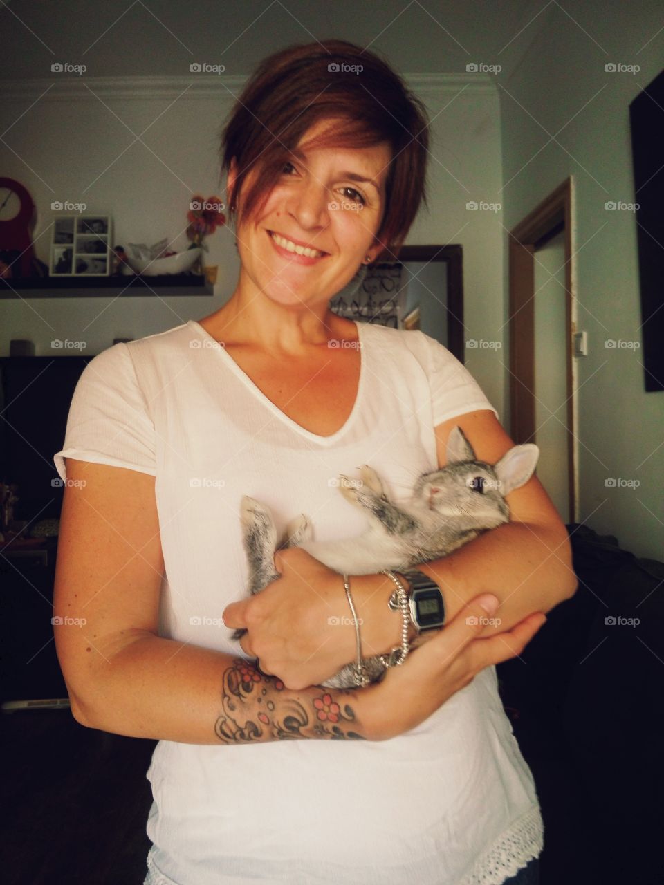 My little rabbit and me