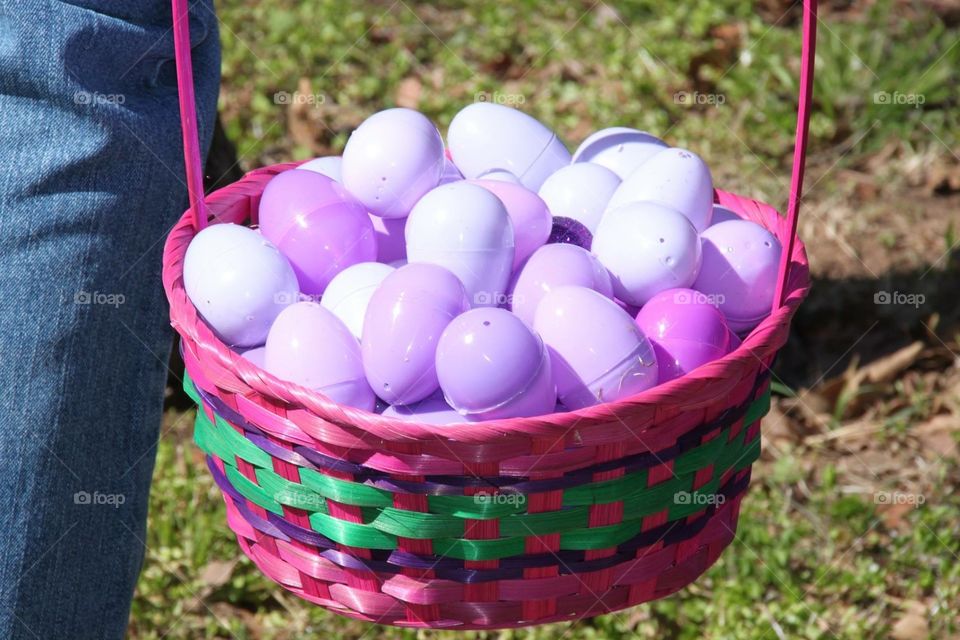 Easter Egg Basket 