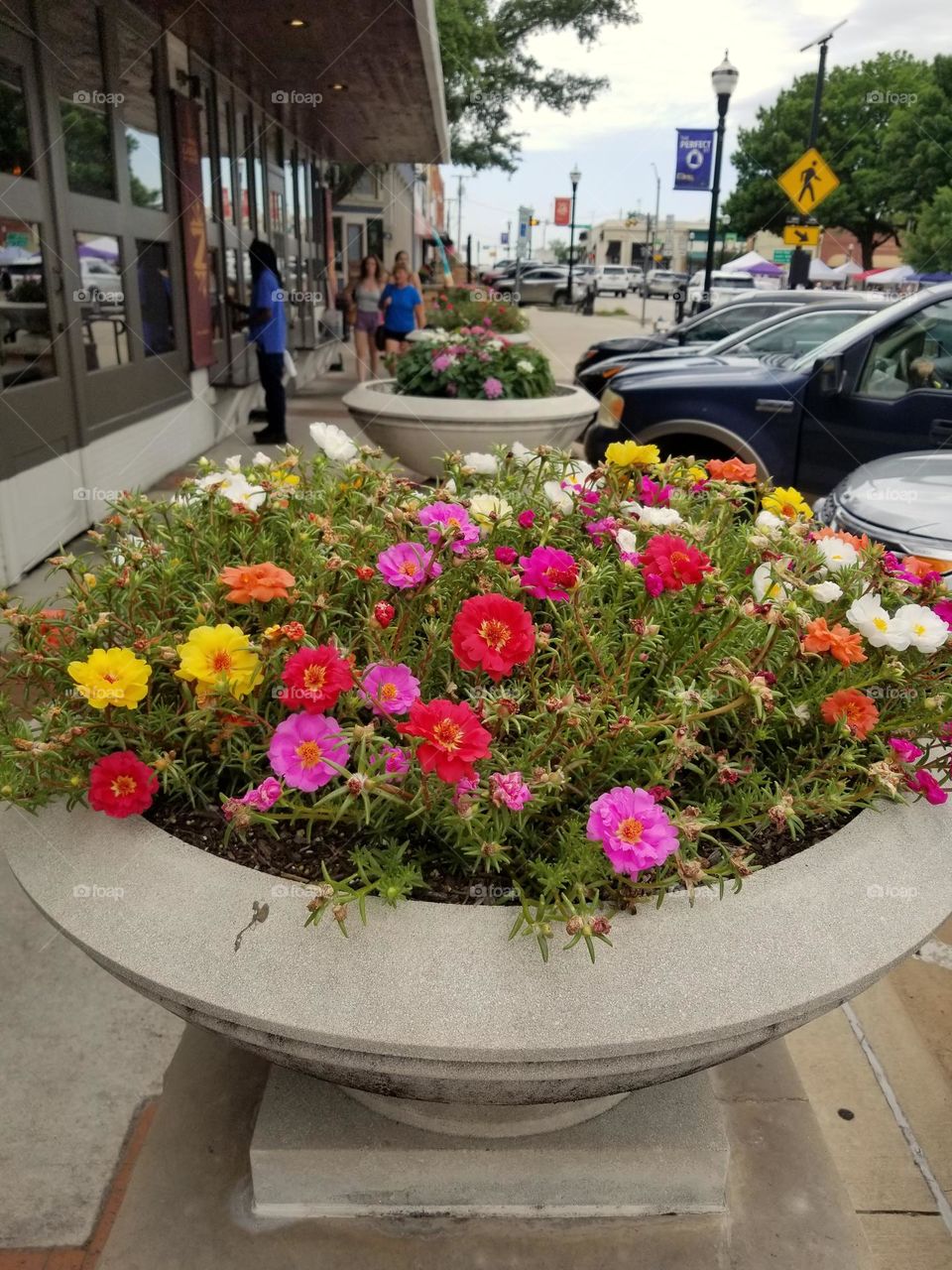 Summer in the city Downtown Rockwall Texas