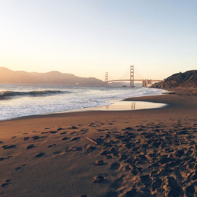 Golden hour in SF. 