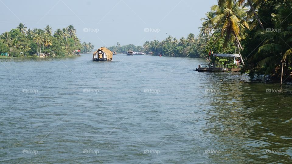 Backwaters, Kerala, india