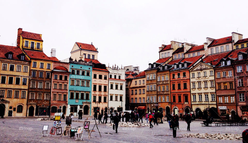 Old Town Warsaw Poland
