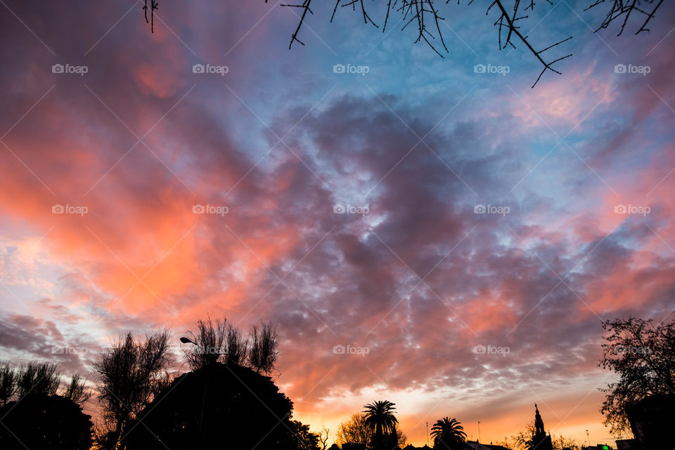 seville sunset