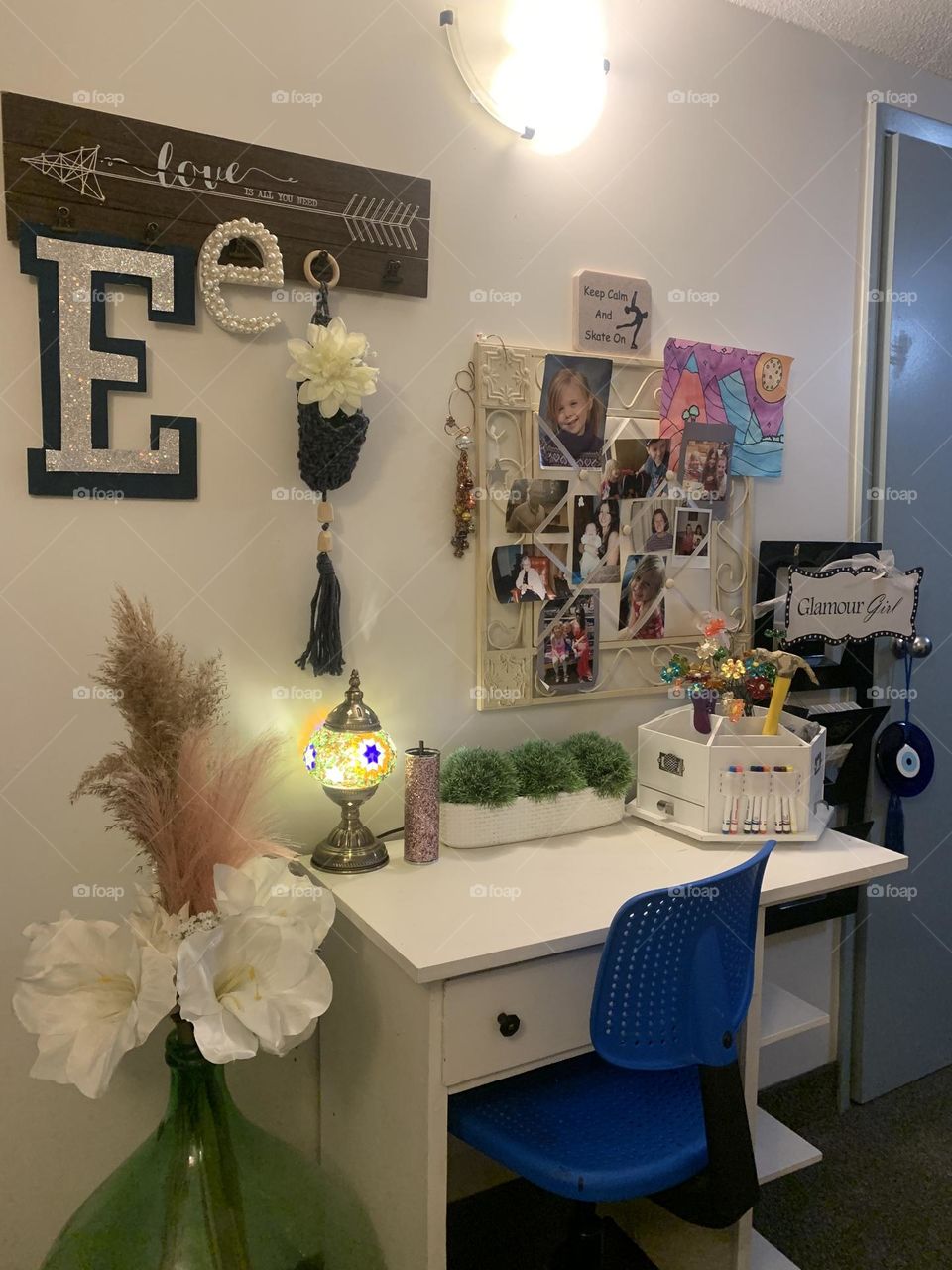 Creative office desk space  