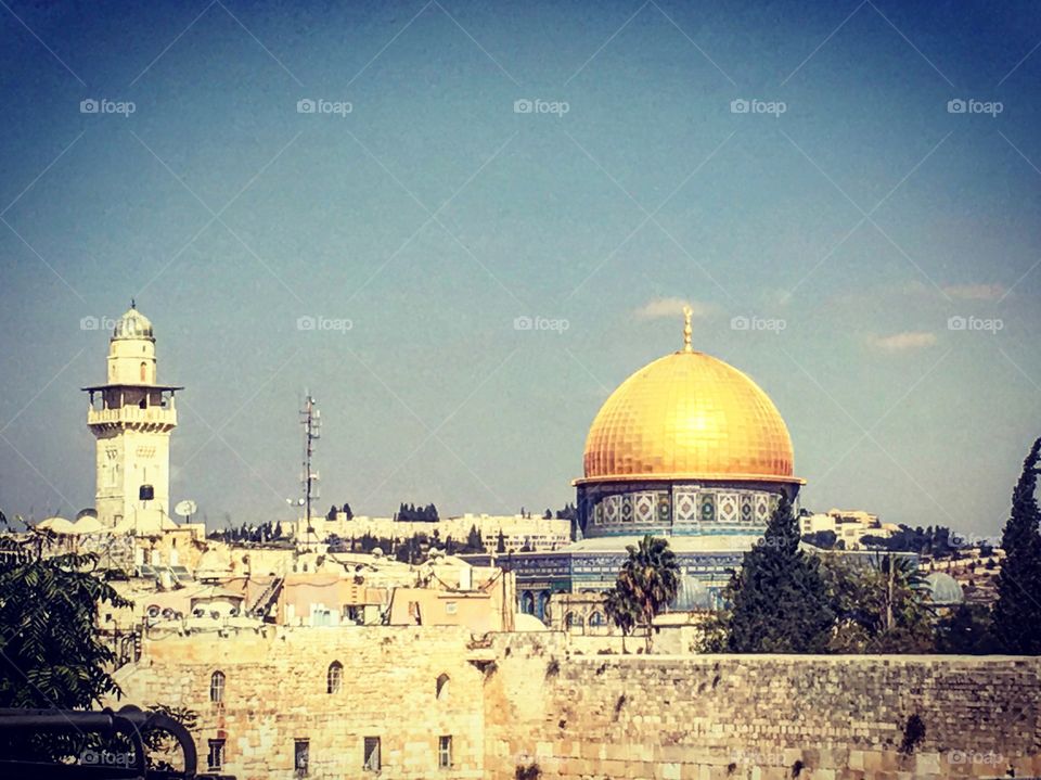 Dome of the rock. Jerusalem, Israel. 