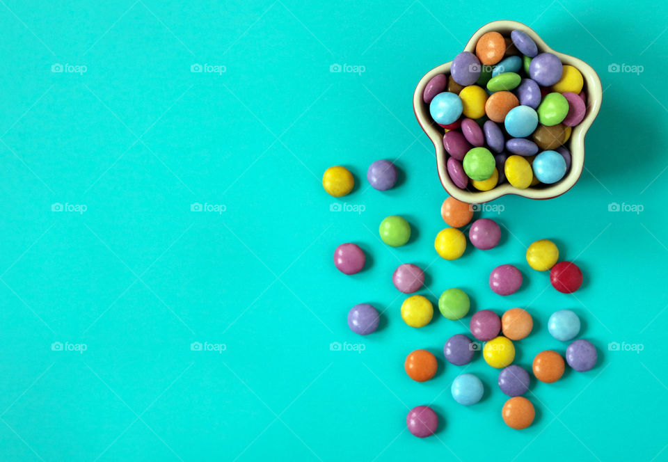 Colourful Candy Chocolate