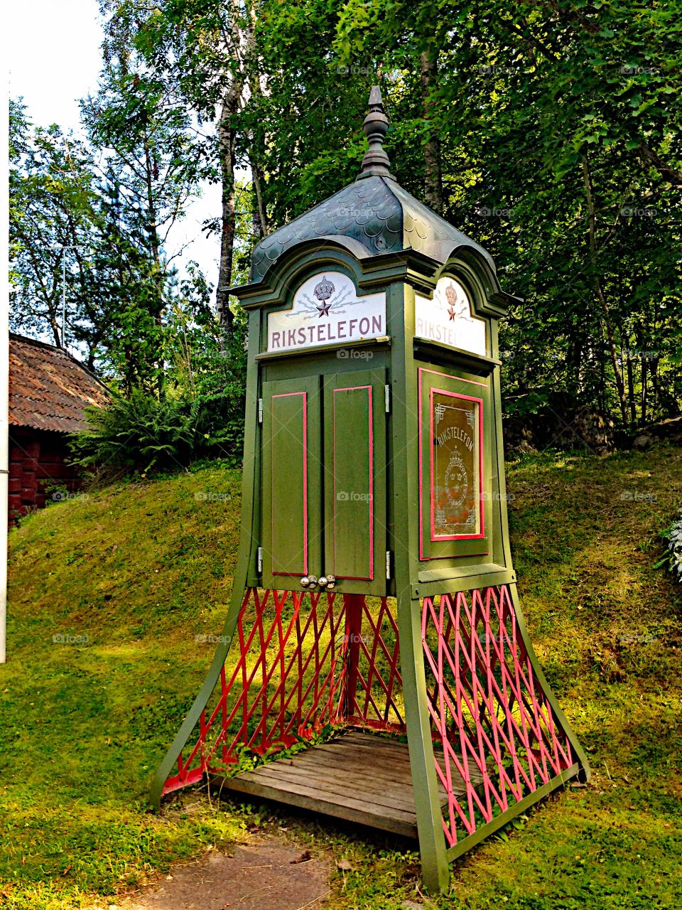 Old telephone cabin!