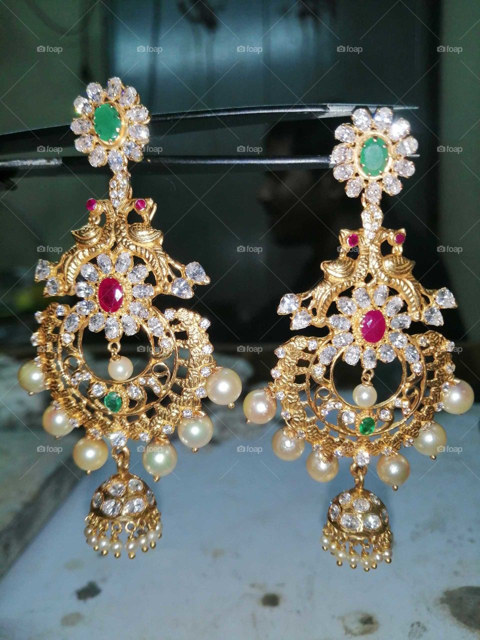 Beautiful Latest Indian golden jewelry