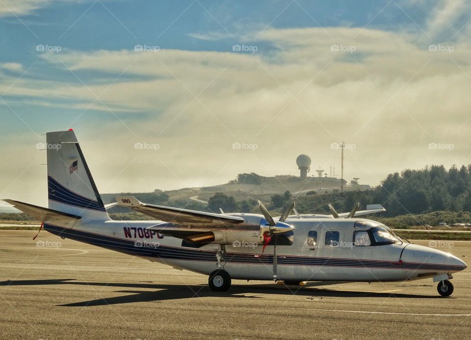 Regional Commuter Plane. Civil Aviation
