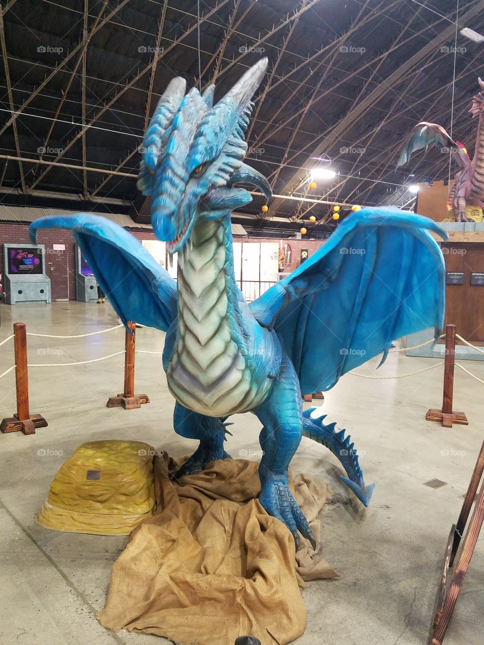 blue s dragon
