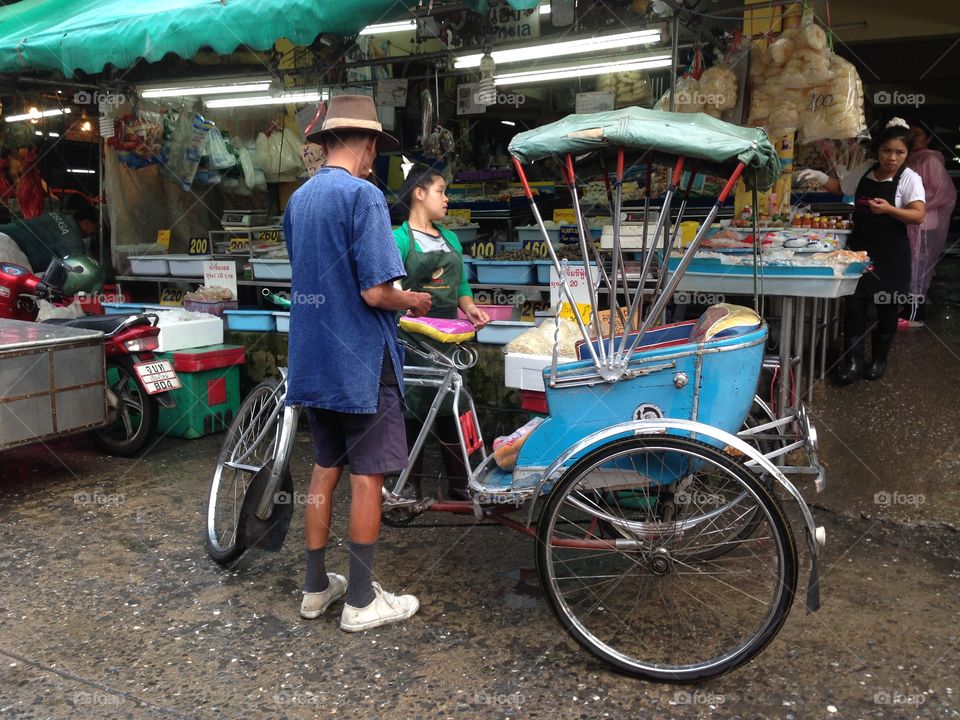 Taxi bicycle Thailand