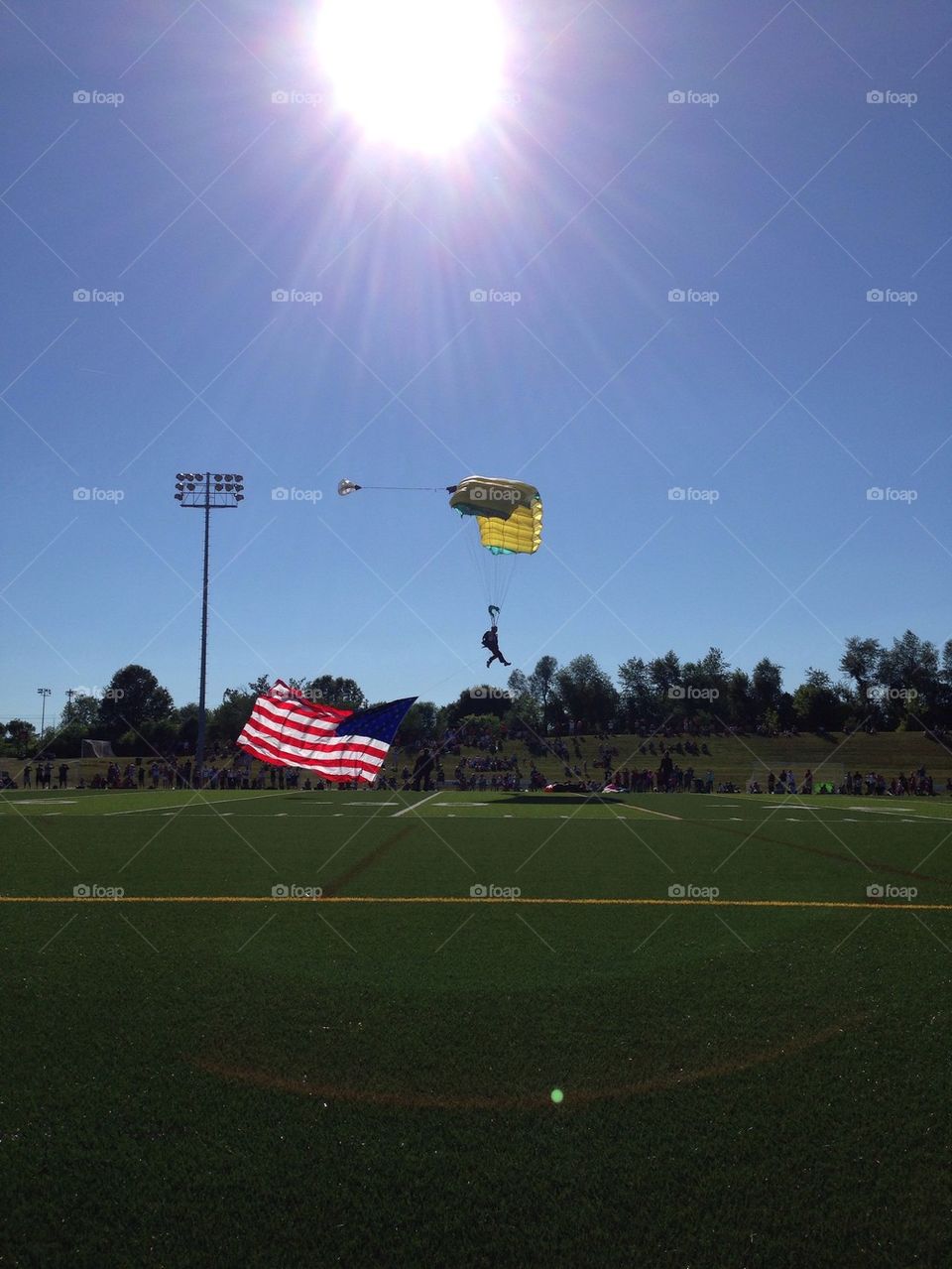 Sky Diver on the 4th of July 