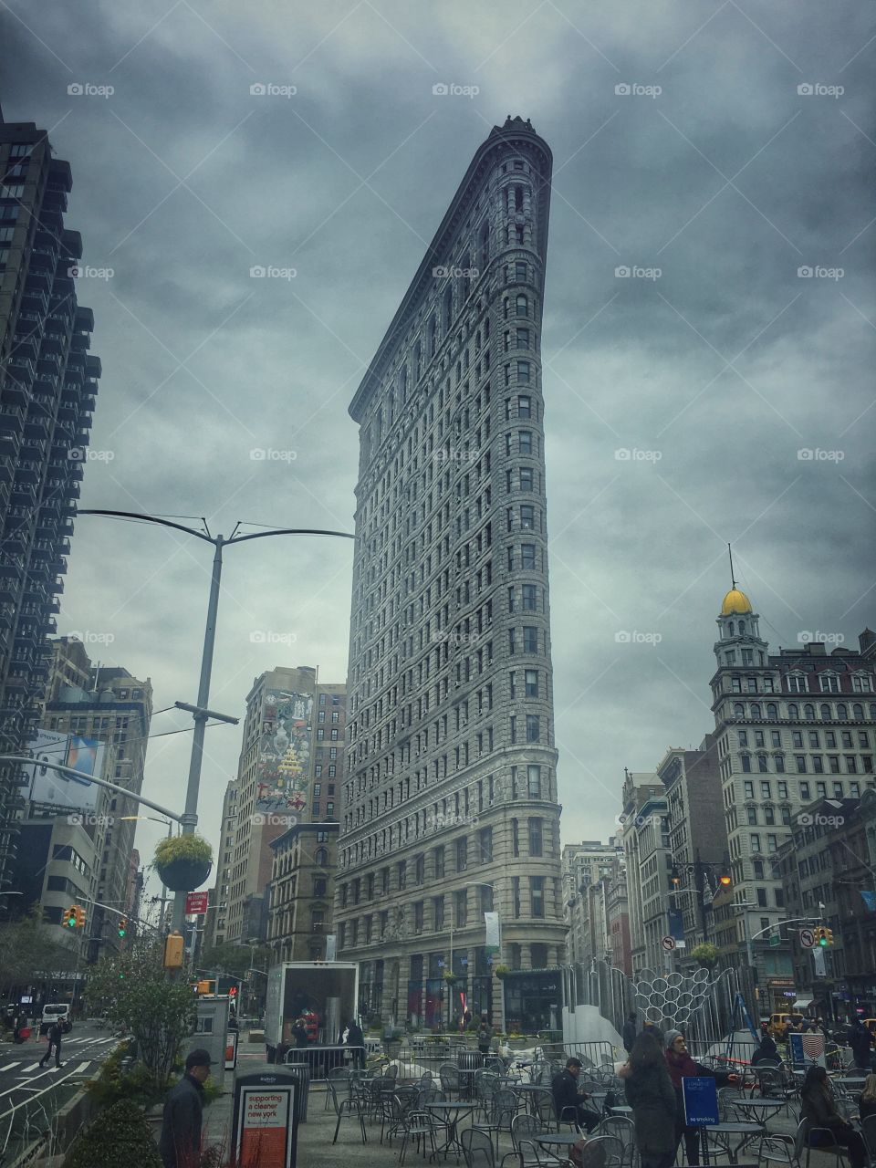 Flatiron building in New York