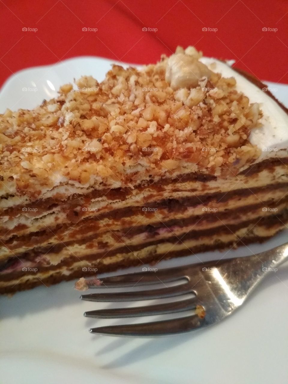 Cake in a dish
