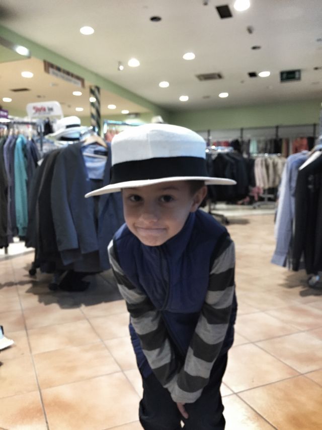 Boy with heat