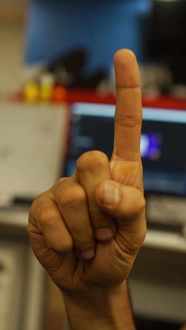Hand gesture