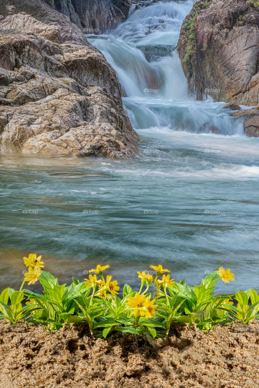 Nice shot of waterfall